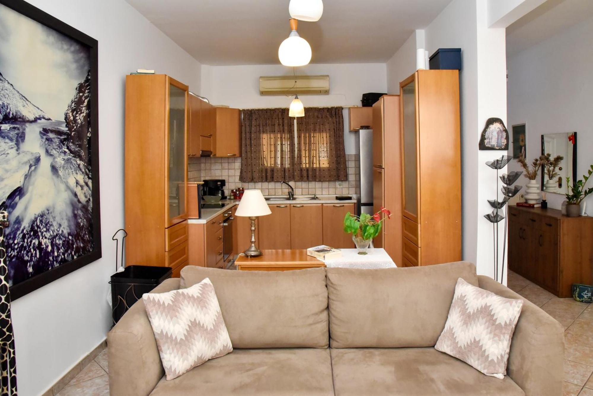 Beach Apartment PalaiónTsiflíkion Dış mekan fotoğraf